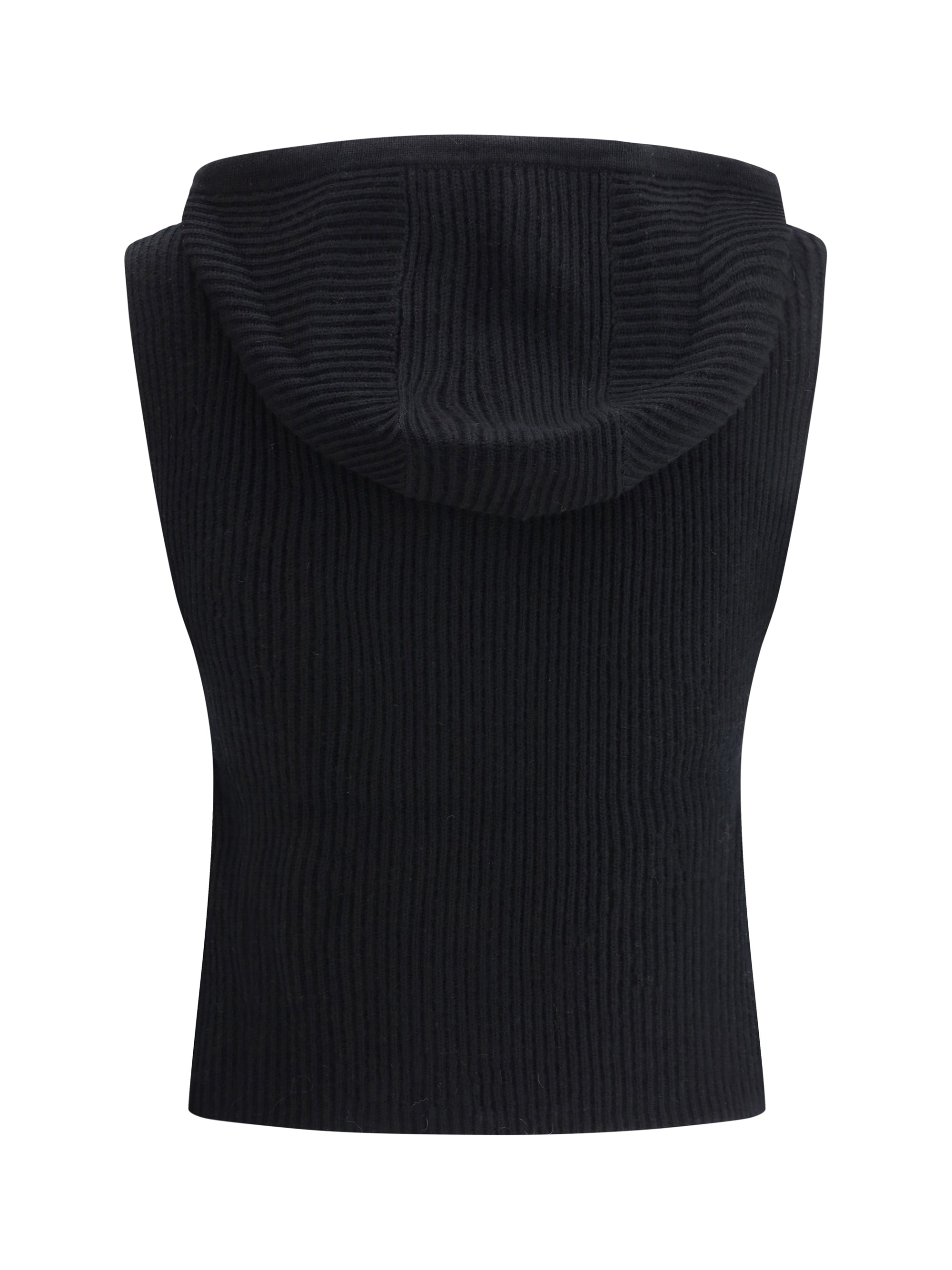 MAX MARA STUDIO L mescal hooded vest