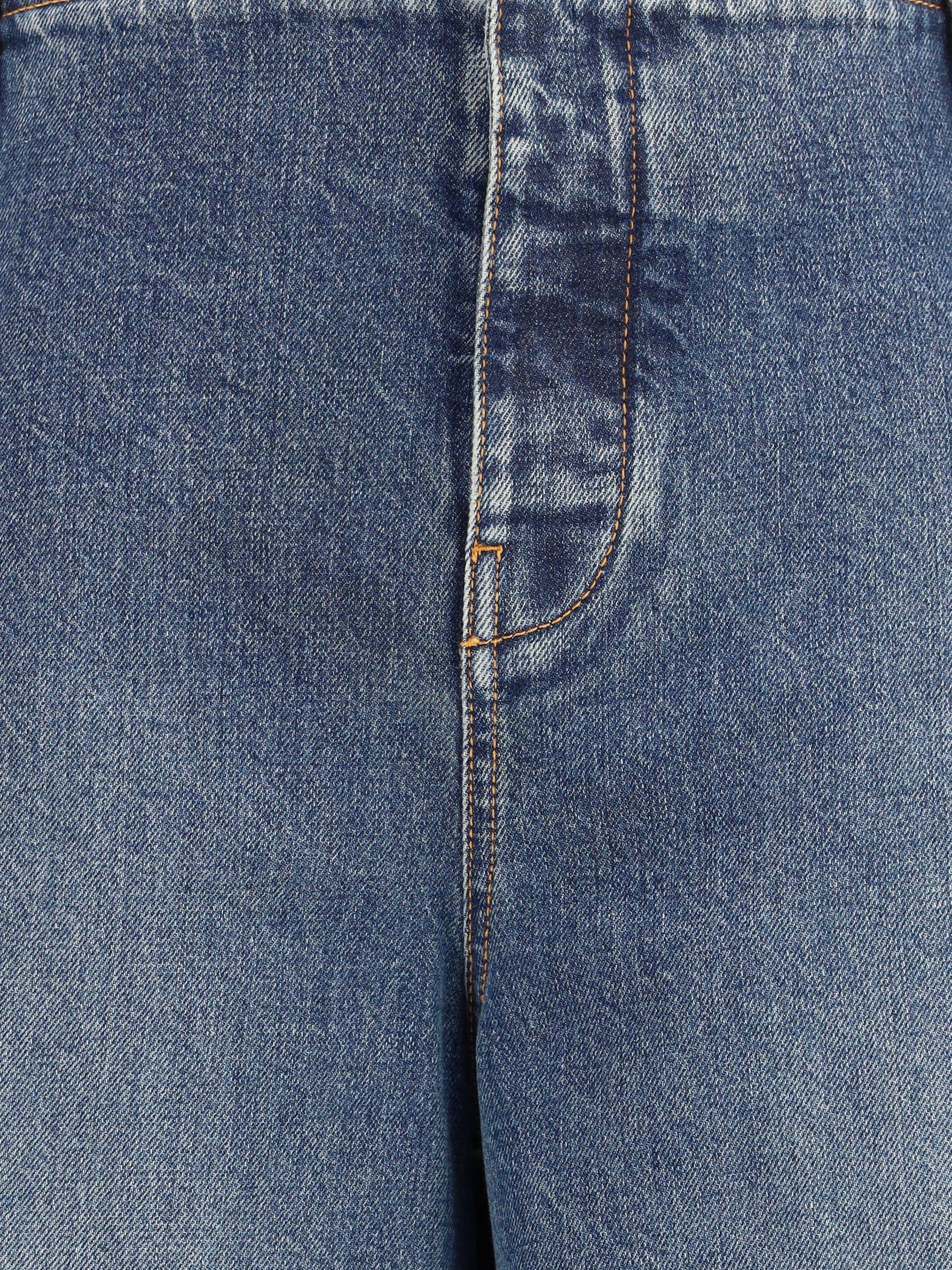 ALAIA 36 cargo trousers in denim
