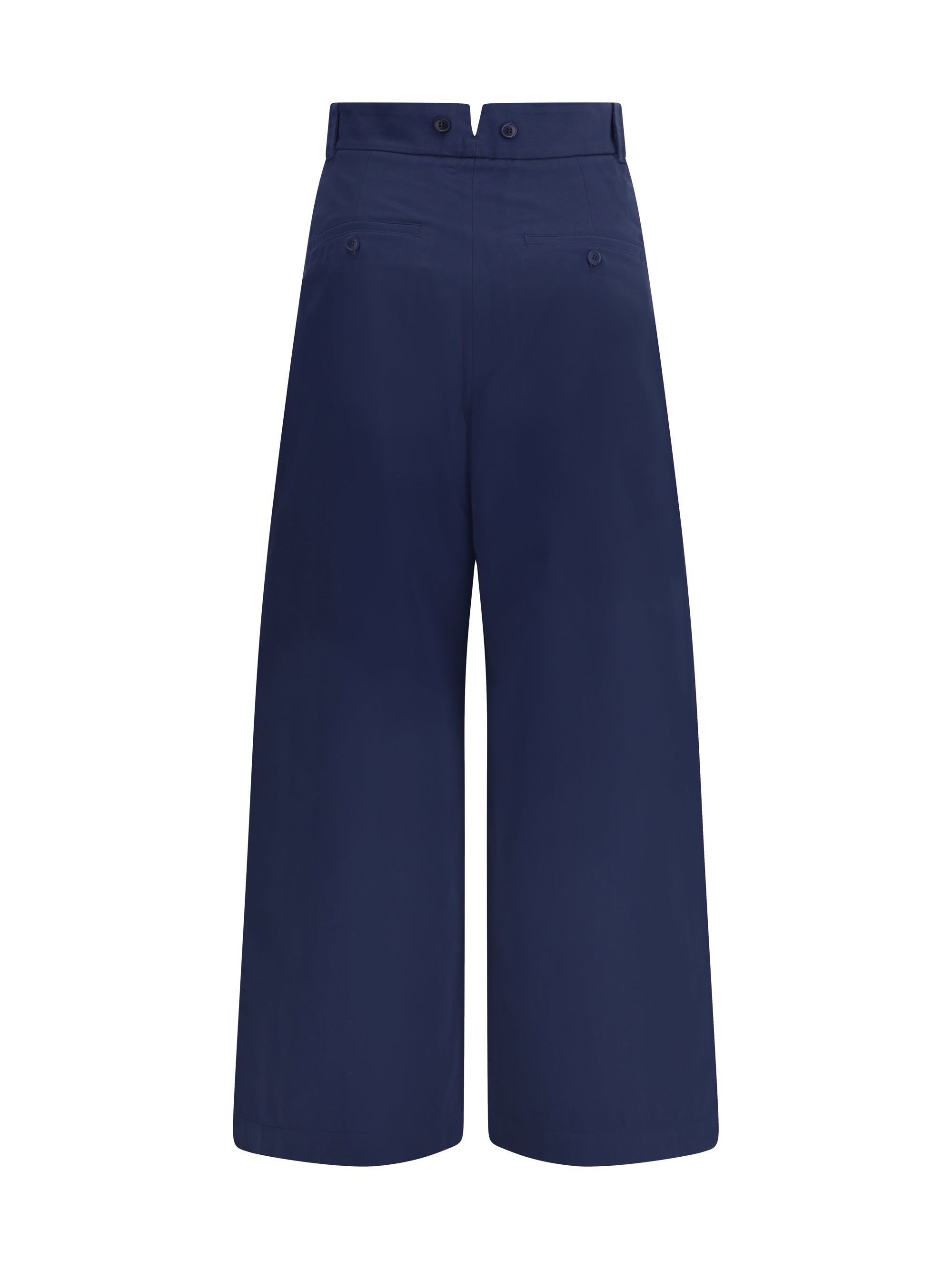 MAX MARA WEEKEND 34 alfeo trousers in cotton gabardine