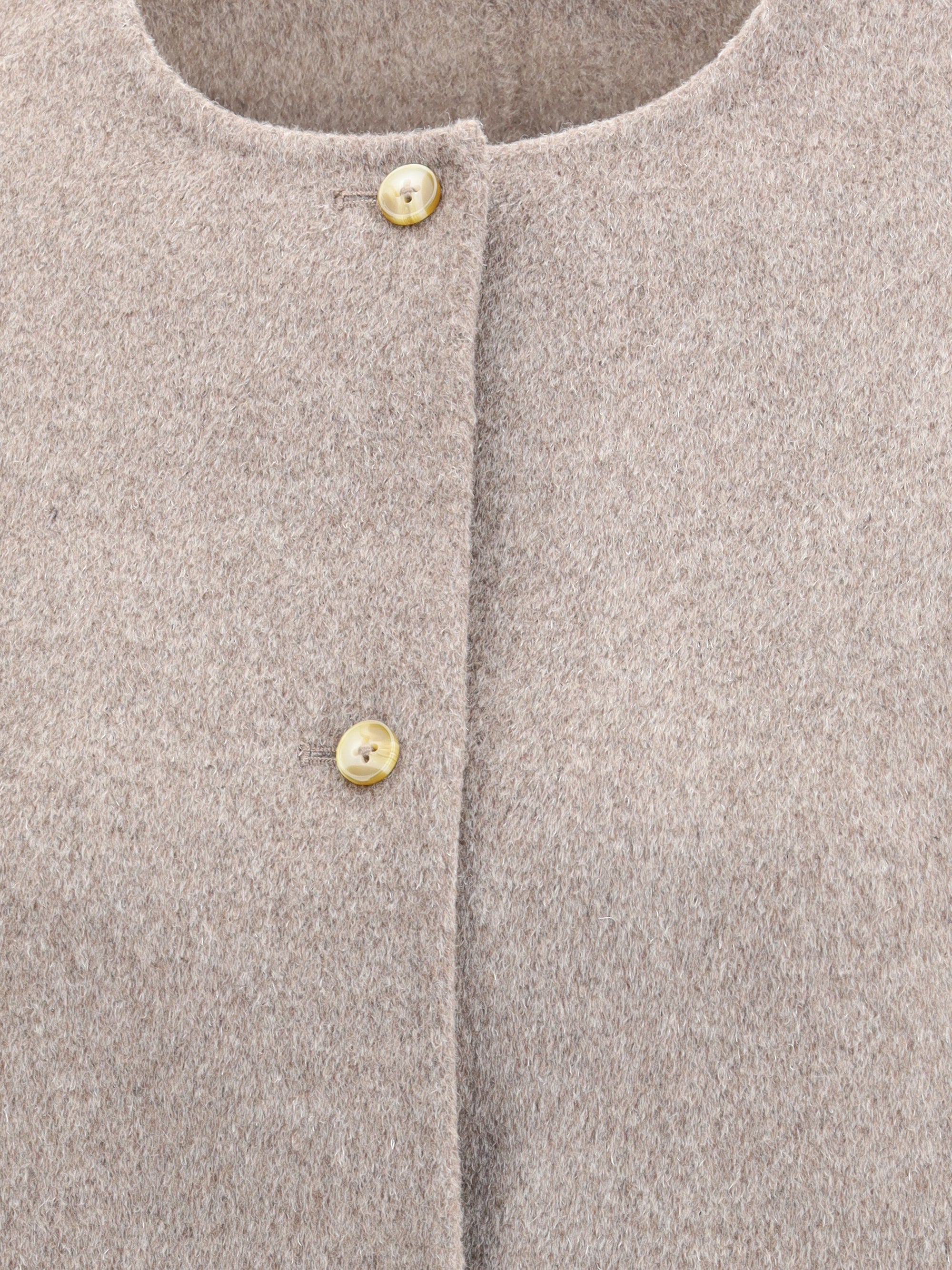 LOULOU DE SAISON 36 wool short coat