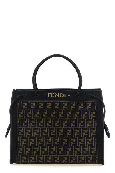the large fendi magic shopping bag is distinguished by a structured and capaci