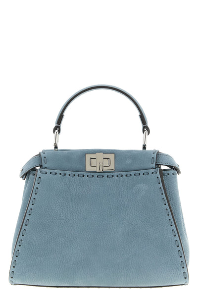 peekaboo selleria mini handbag in roman leather