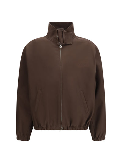 zip-up bomber jacket