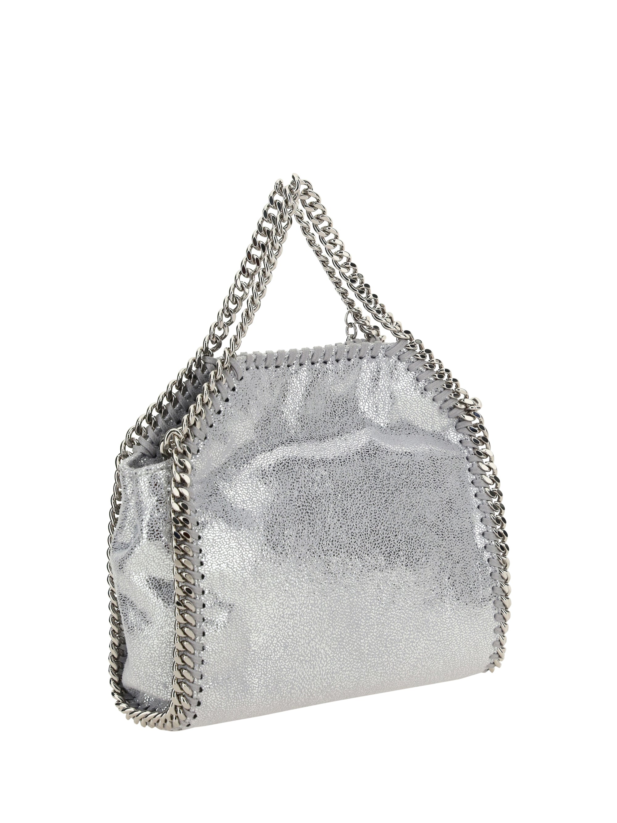 STELLA MCCARTNEY OS tiny shaggy tote shoulder bag