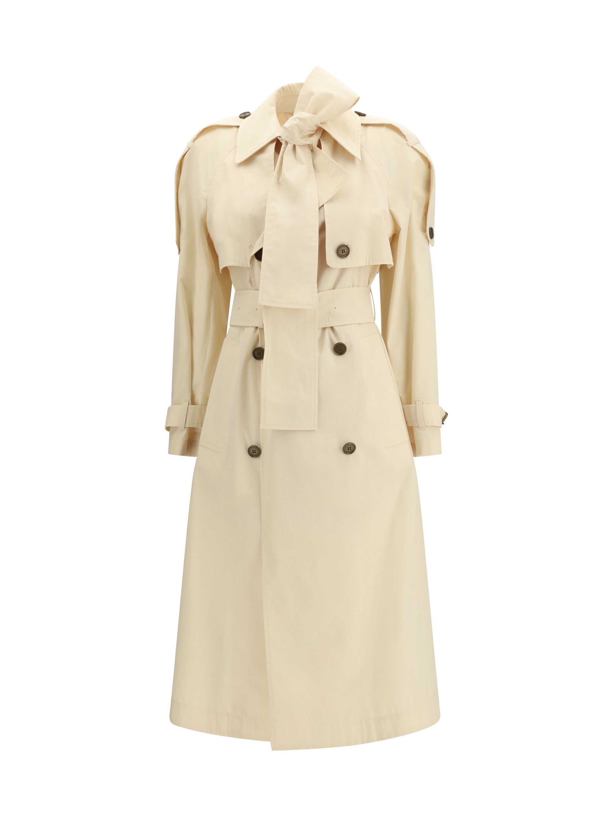 BURBERRY 8 long trerose trench in canvas