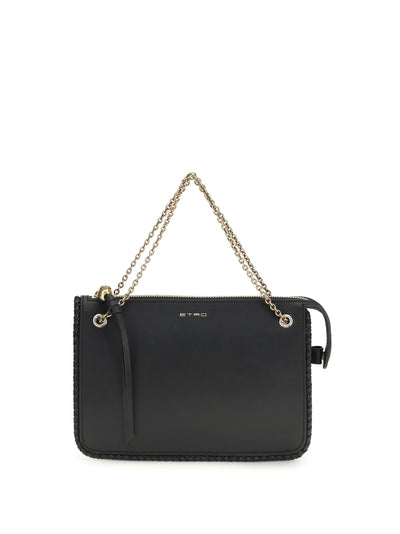 leather crossbody clutch