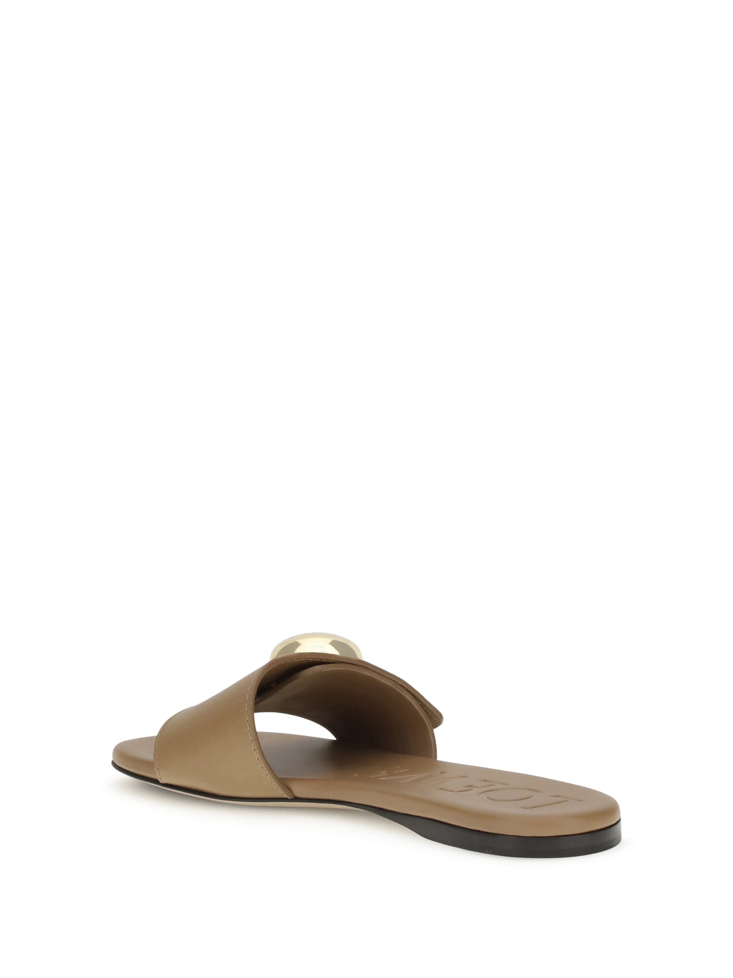 LOEWE 40 pebble slide sandals