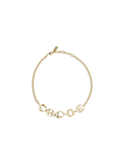 script choker necklace