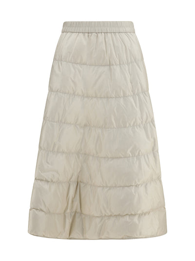padded a-line skirt