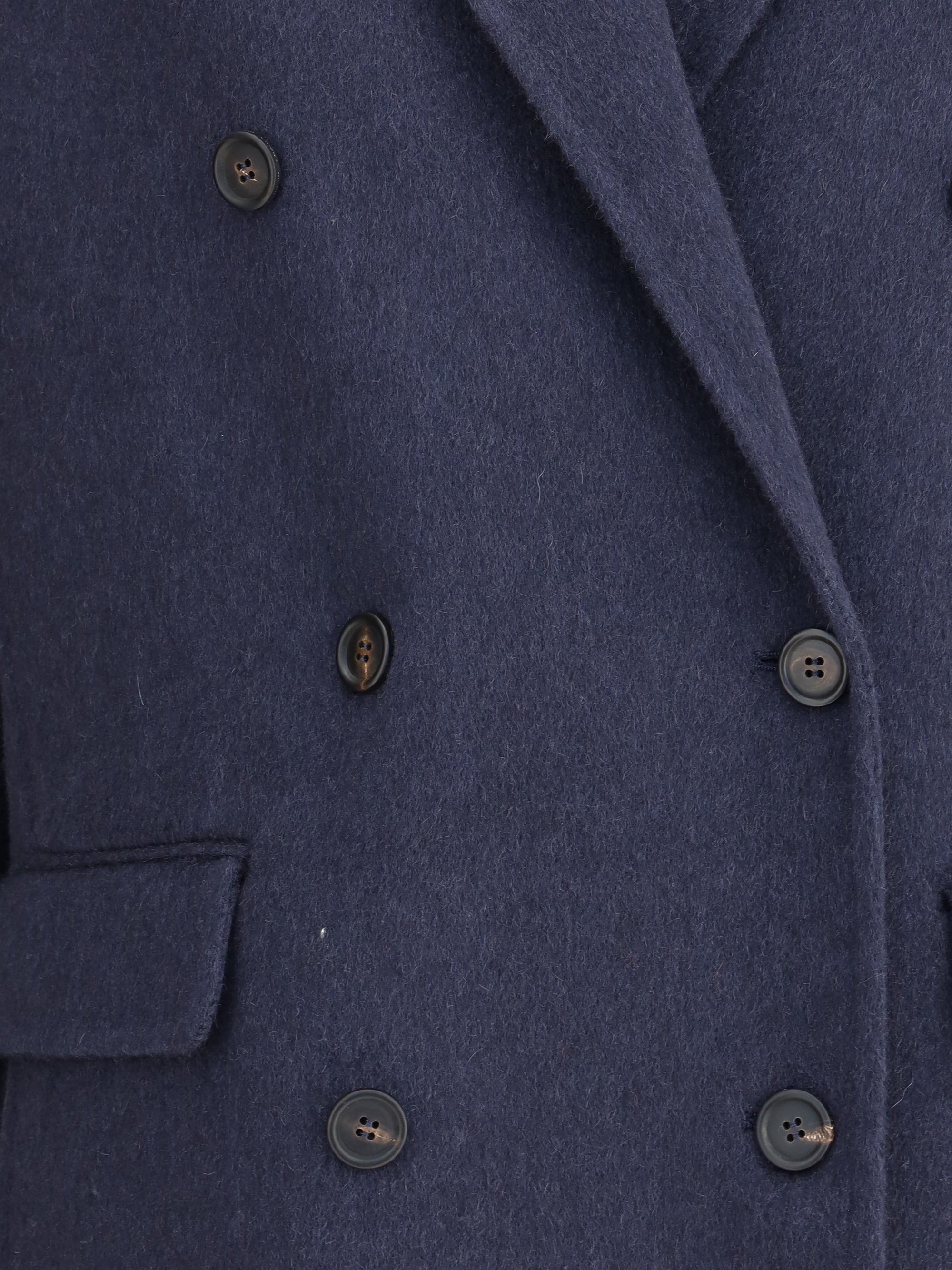 BRUNELLO CUCINELLI 42 caban jacket