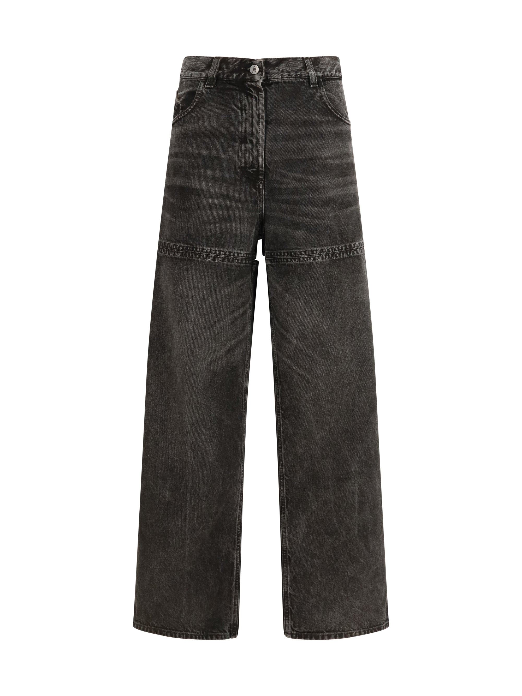 THE ATTICO 25 jeans cut‑out