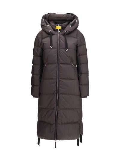 panda long down jacket