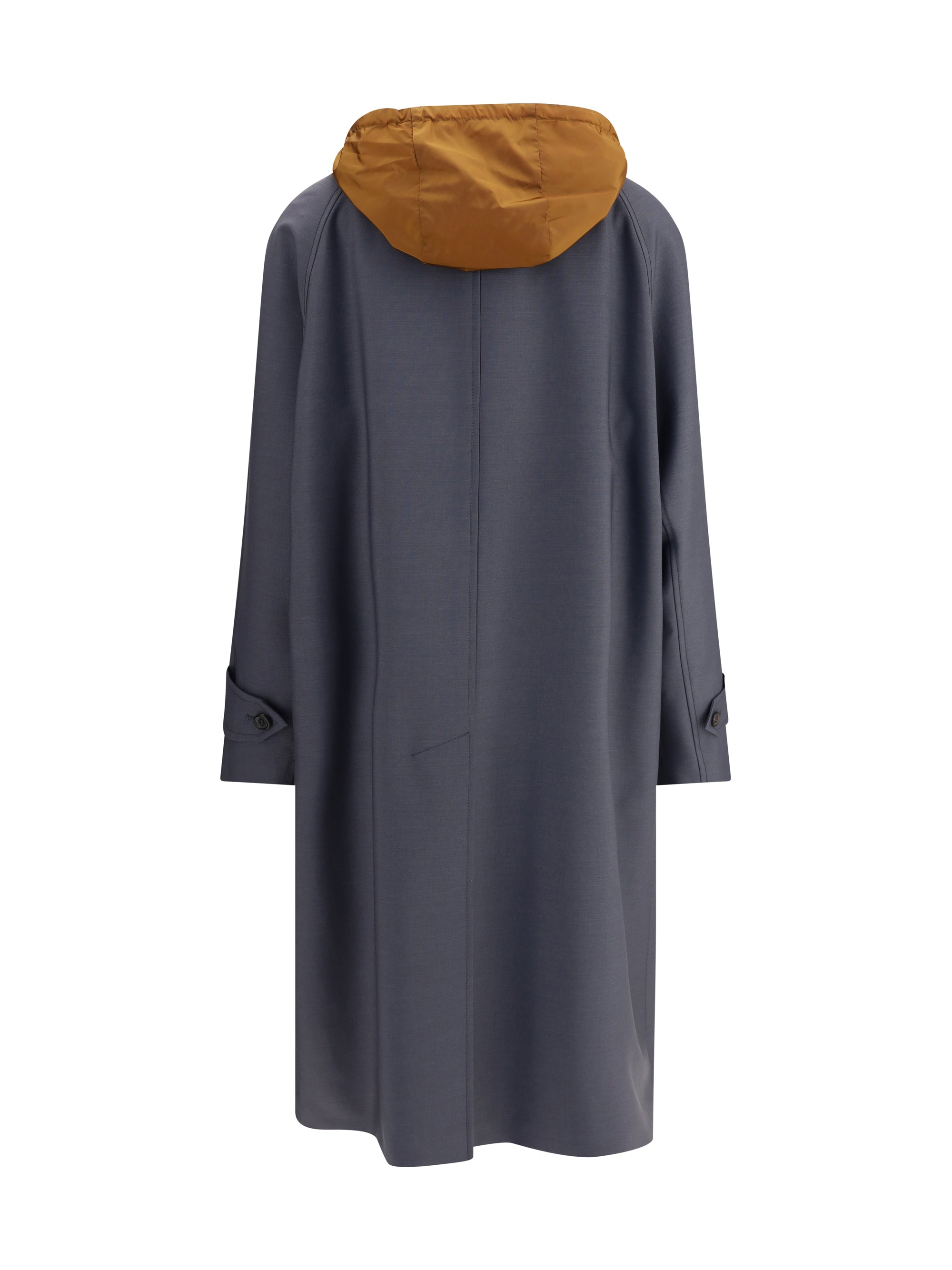 MIU MIU 38 hooded long coat