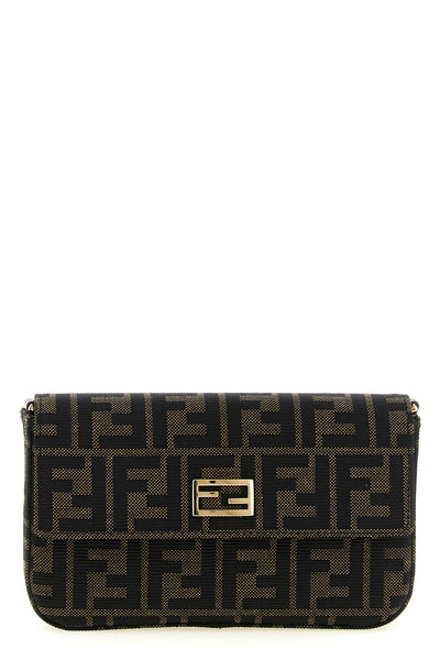 the fendi tube wallet on chain stands out for its compact and structured silho