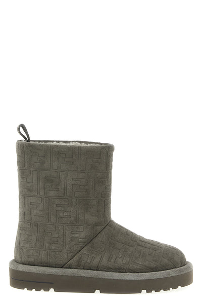 low suede apres chic boots