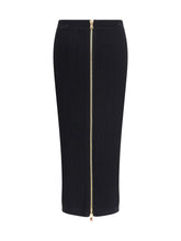 BALMAIN 36 knit midi skirt