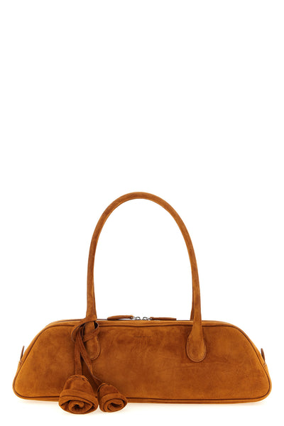 brigitte suede shoulder bag