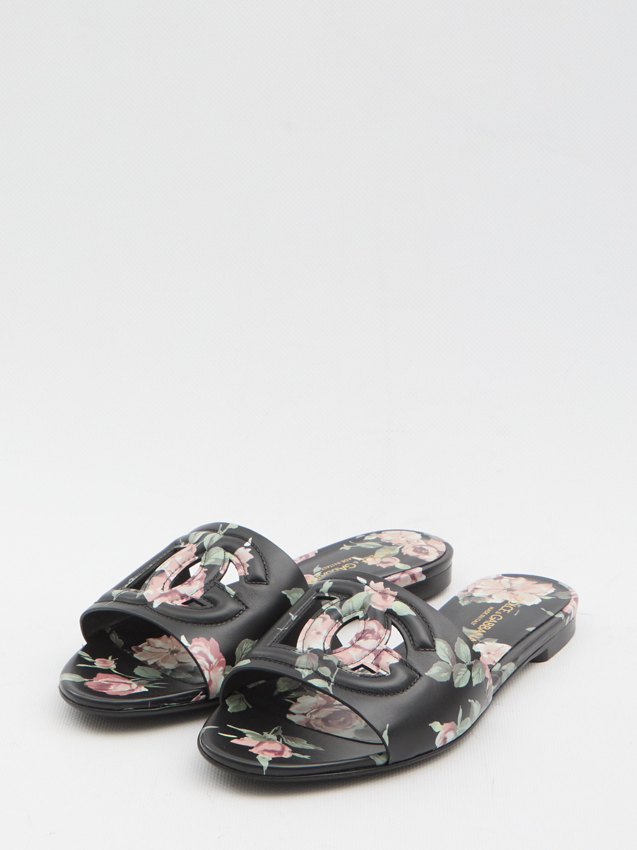 DOLCE&GABBANA 36 floral beachwear slides