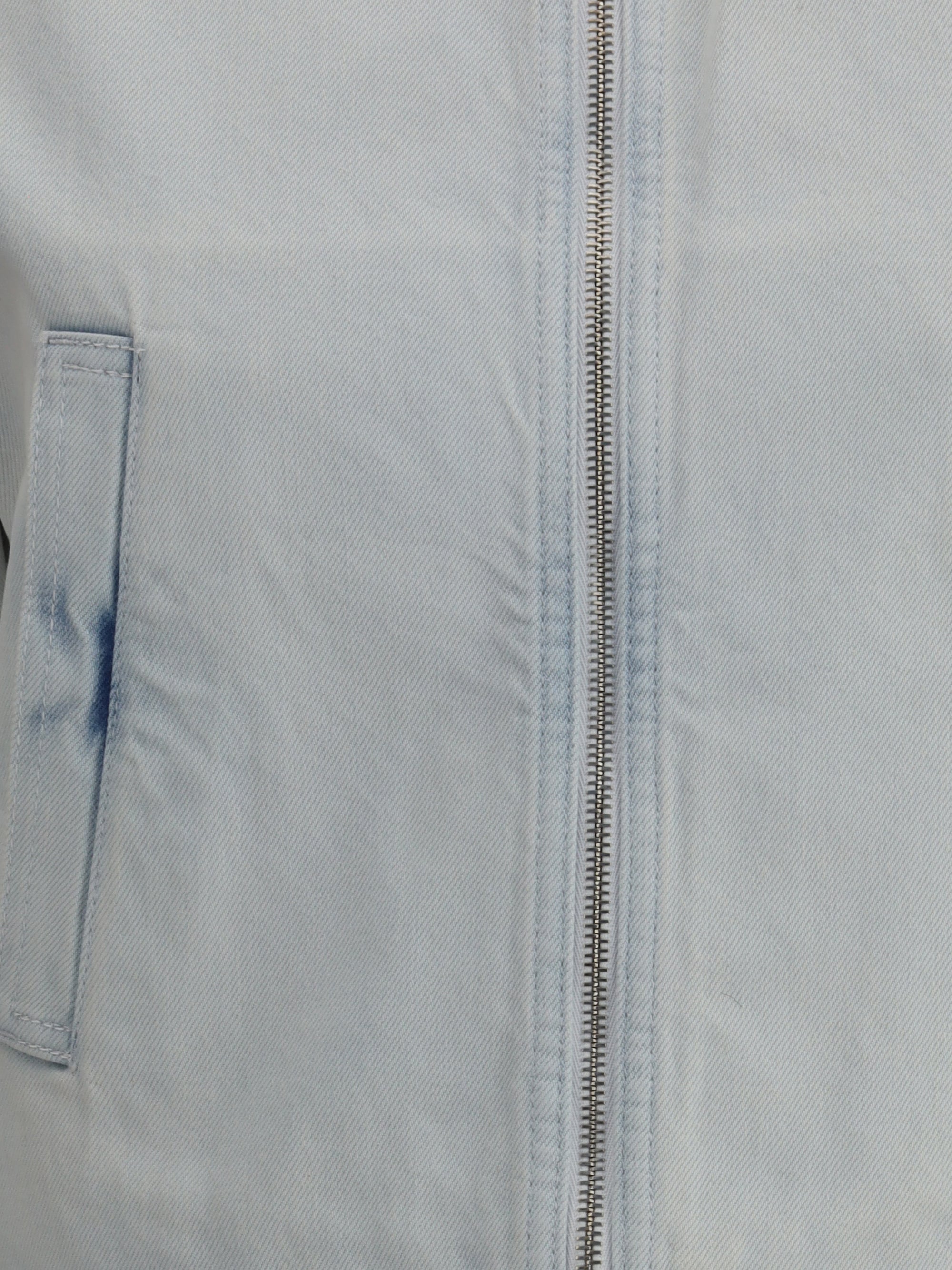 ALAIA 34 rounded denim jacket