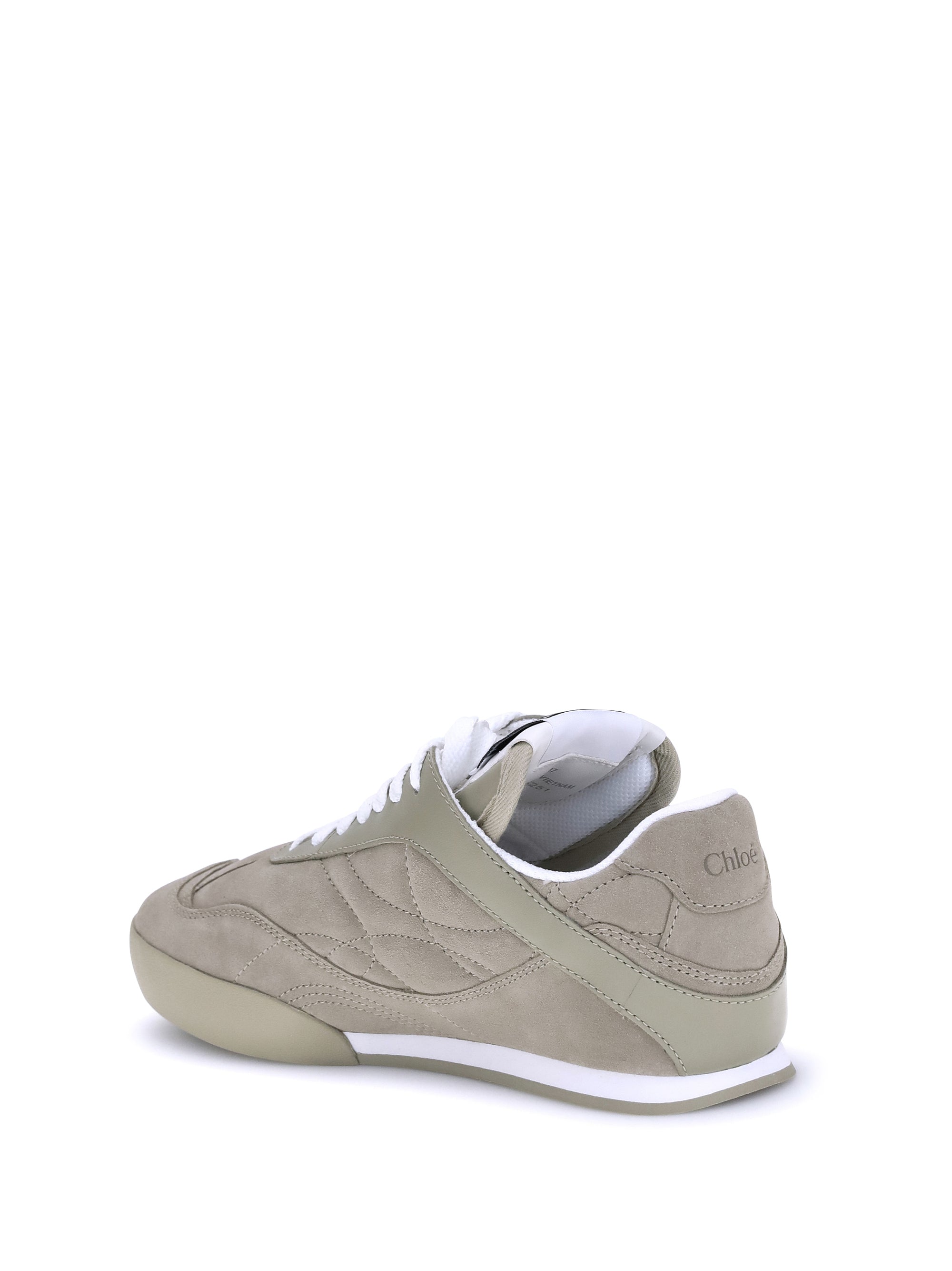 CHLOÉ 36 suede kick sneakers