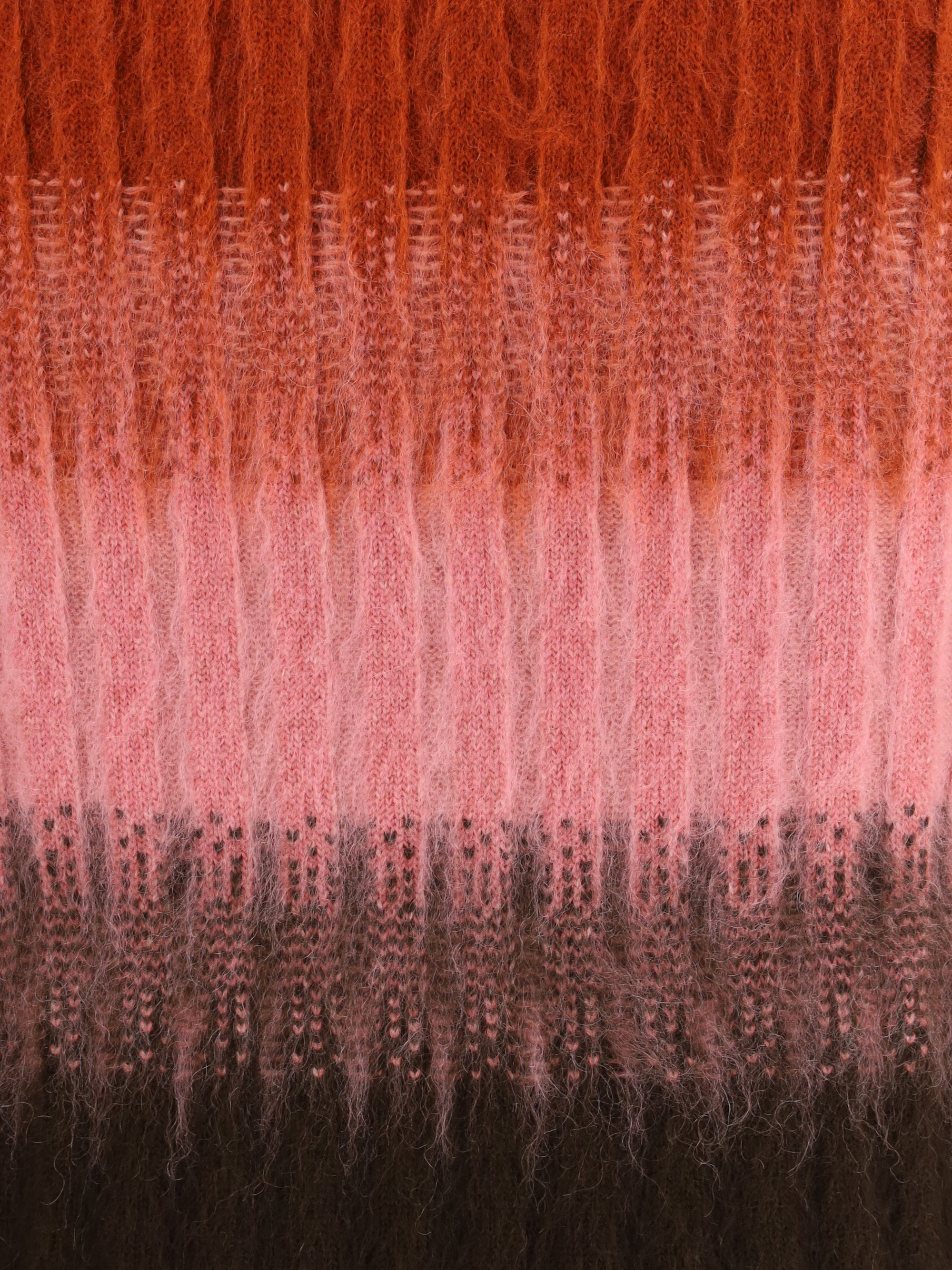 FENDI 40 mohair and wool midi skirt