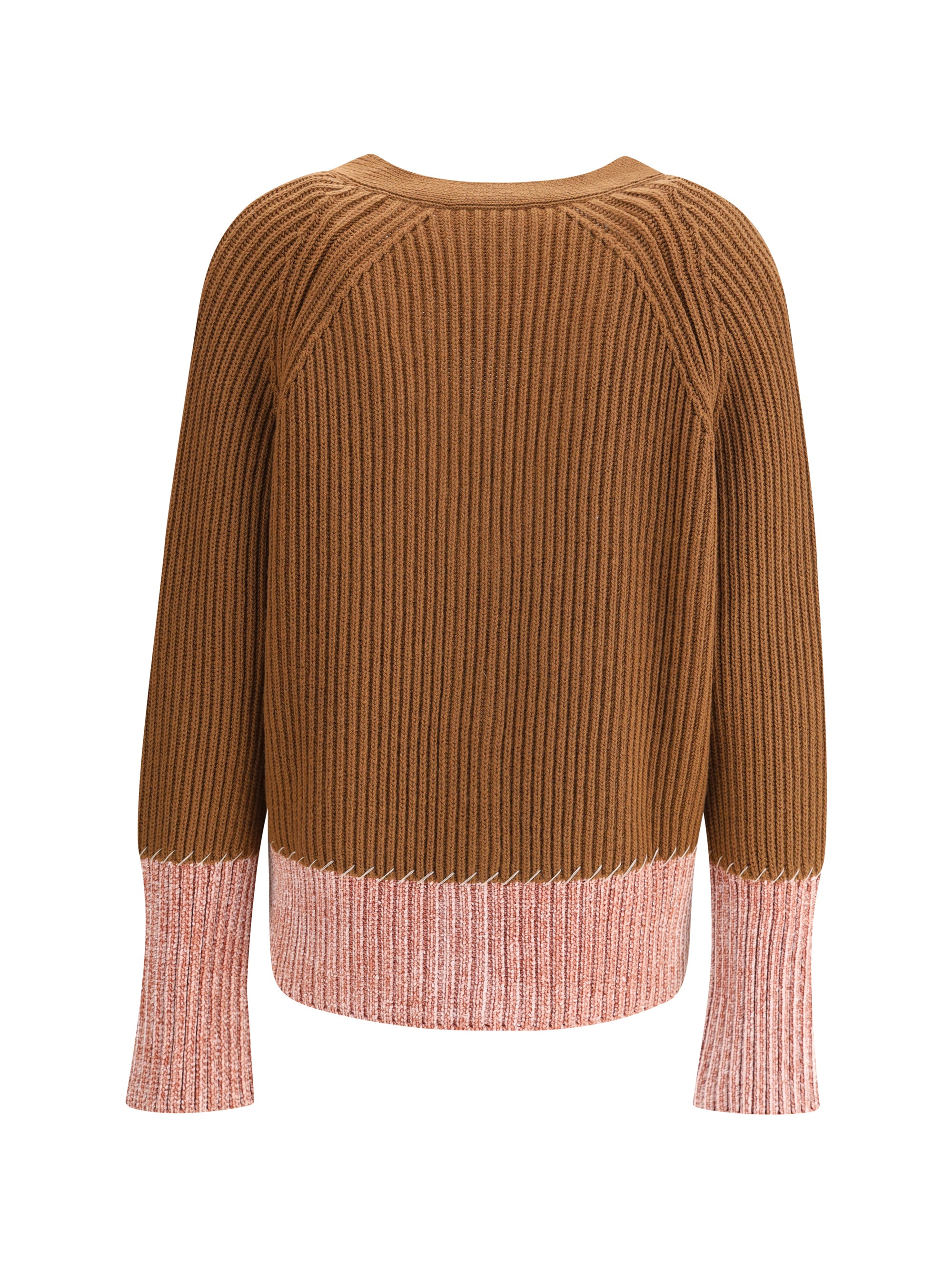 MARNI 42 bi color cardigan in viscose