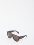 ALAIA OS sunglasses havana mask