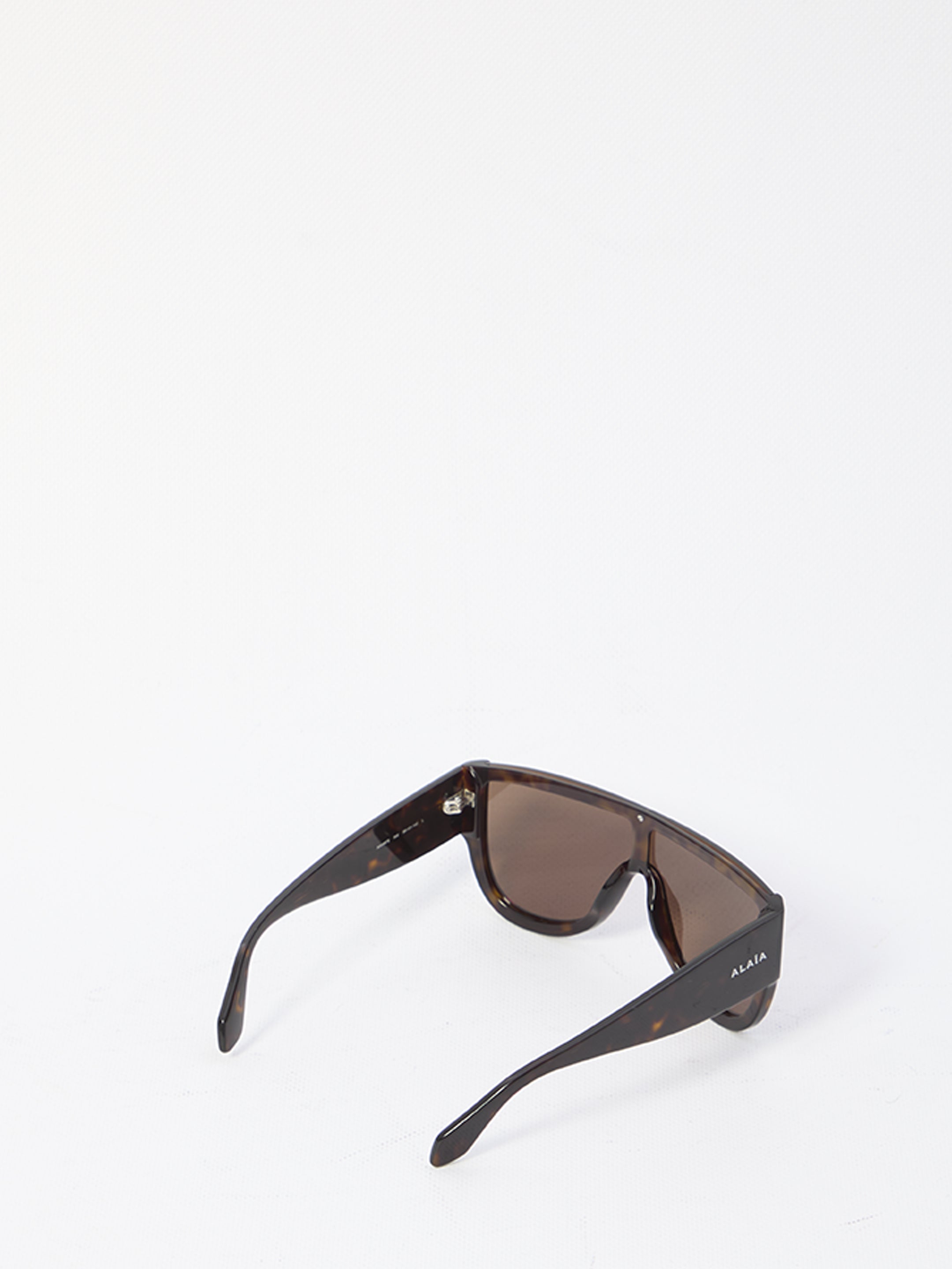 ALAIA OS sunglasses havana mask