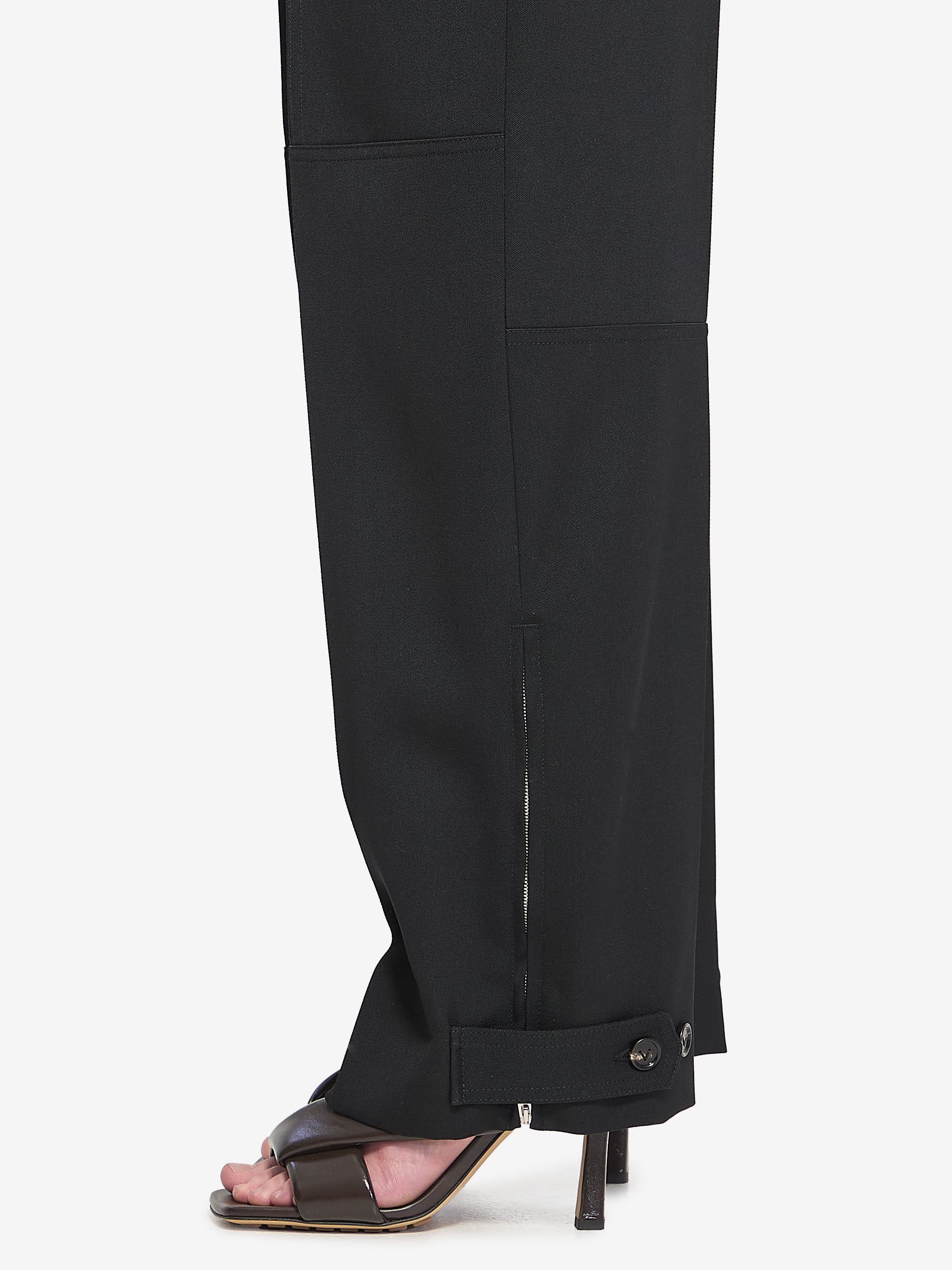 BOTTEGA VENETA 38 trousers in wool