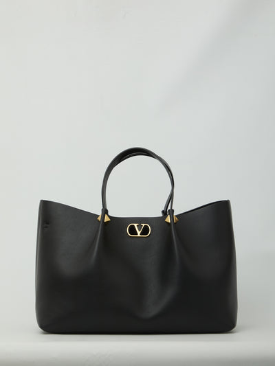 large vlogo signature tote bag