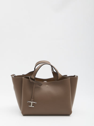 t timeless leather bag small