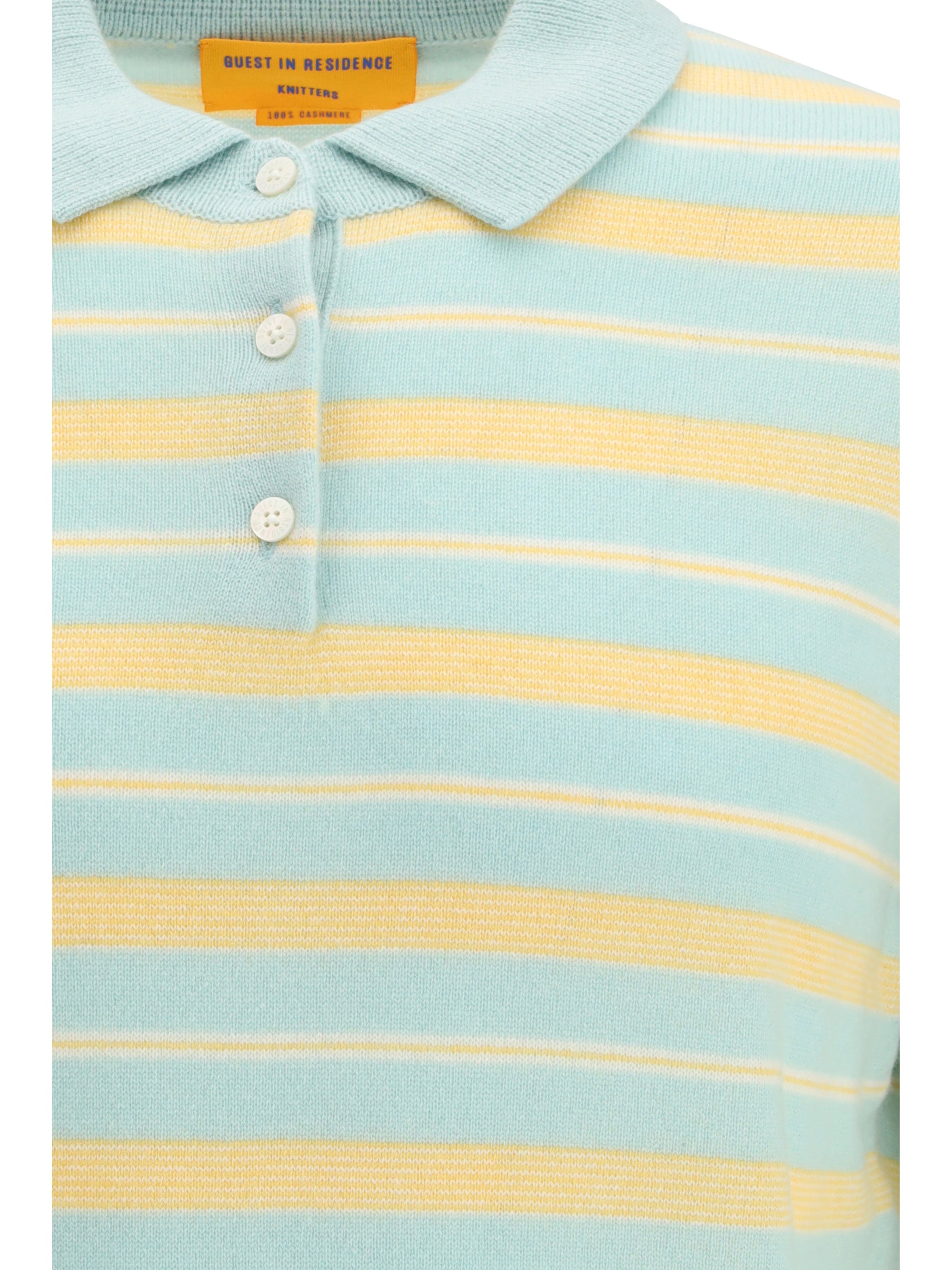 GUEST IN RESIDENCE M collegiate stripe polo
