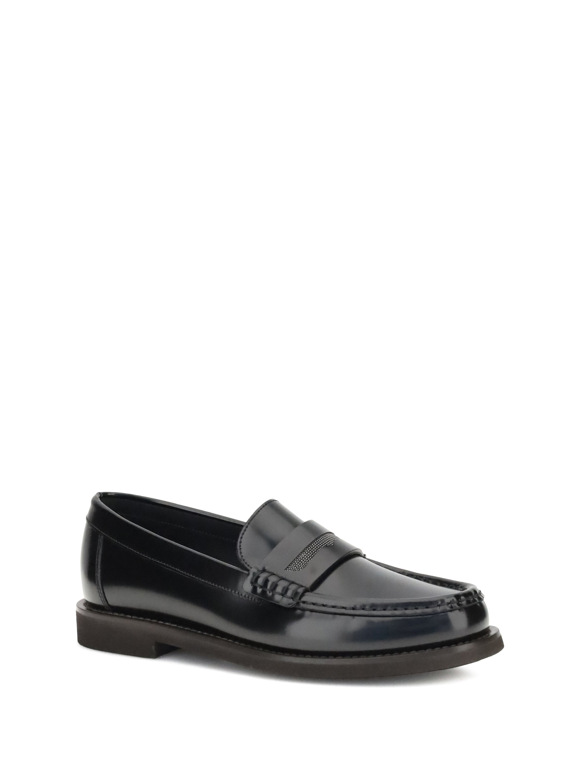 BRUNELLO CUCINELLI 36 leather loafers