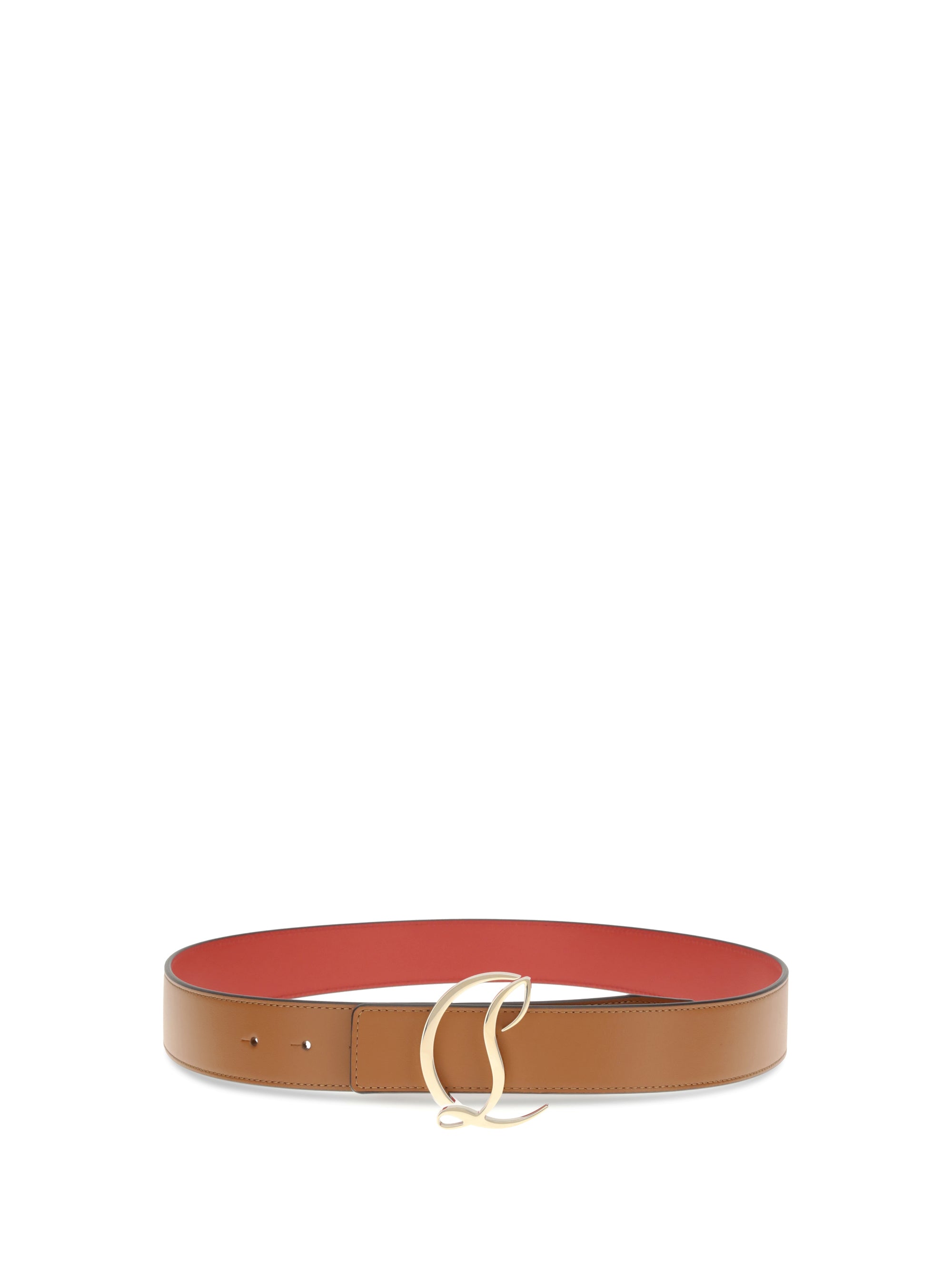 CHRISTIAN LOUBOUTIN 80 logo belt