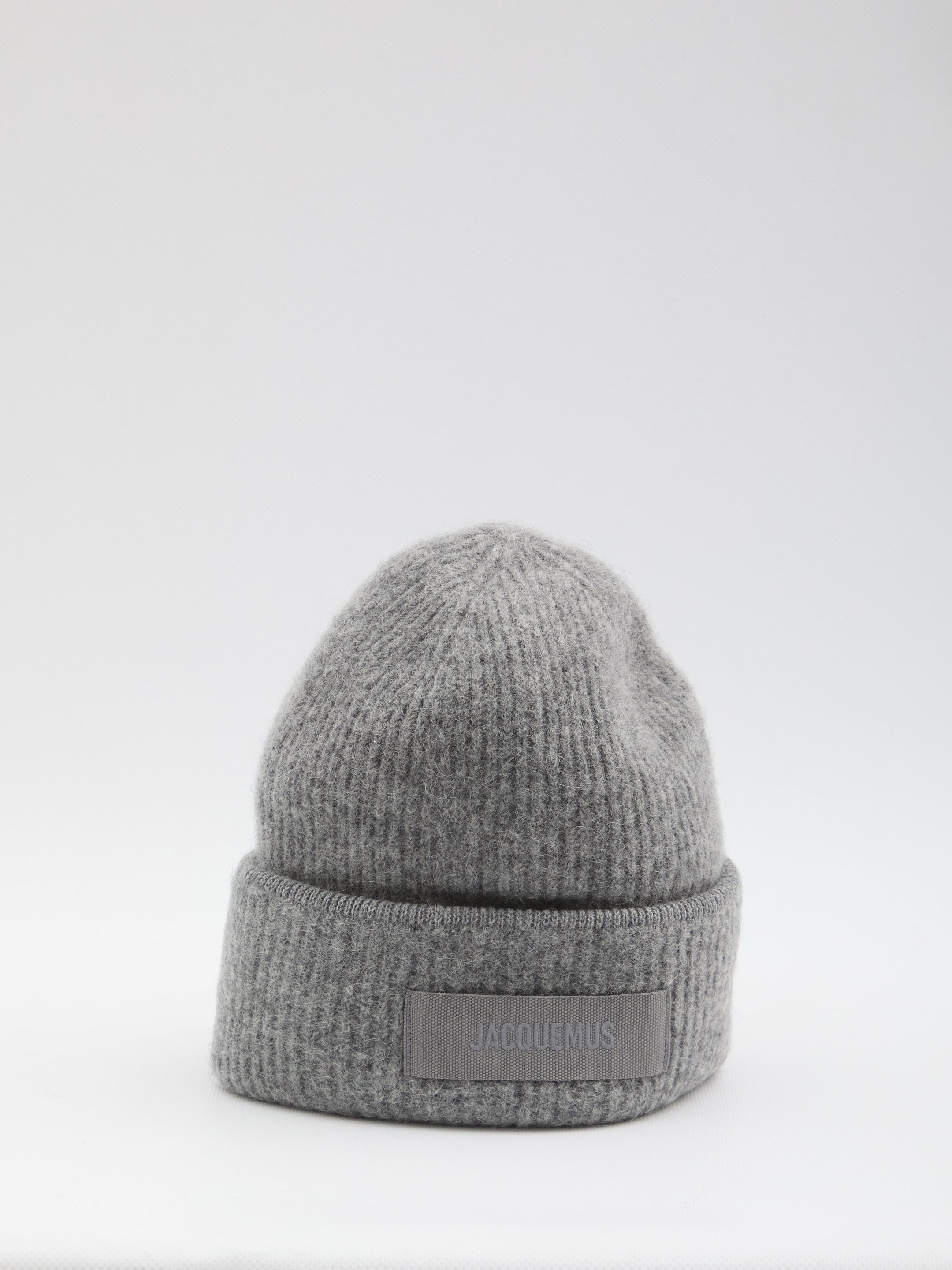 JACQUEMUS OS gros grain beanie