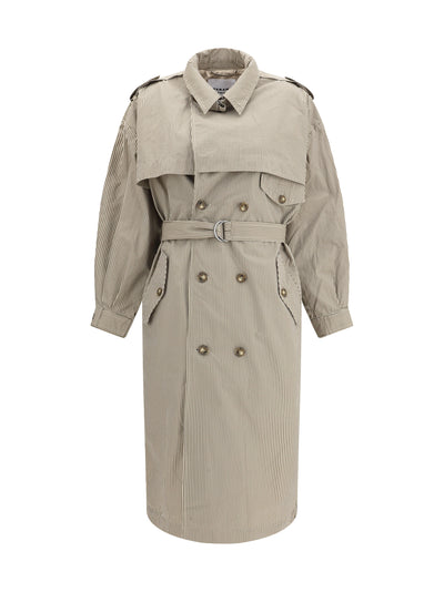 chilma striped coat