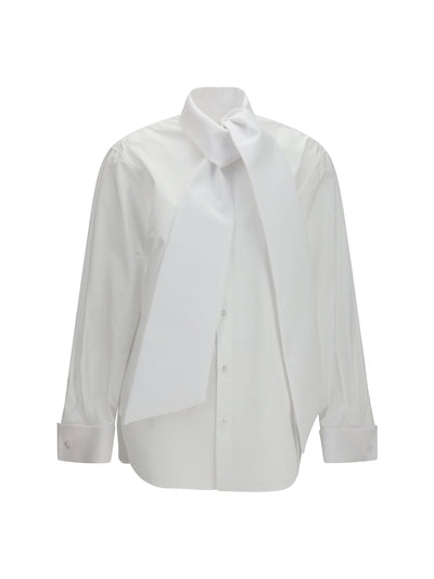 lavallière collar shirt