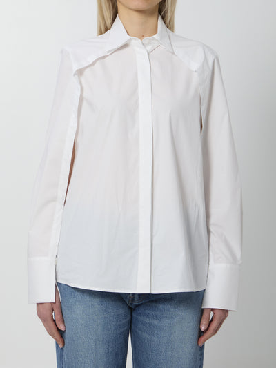open sleeve shirt