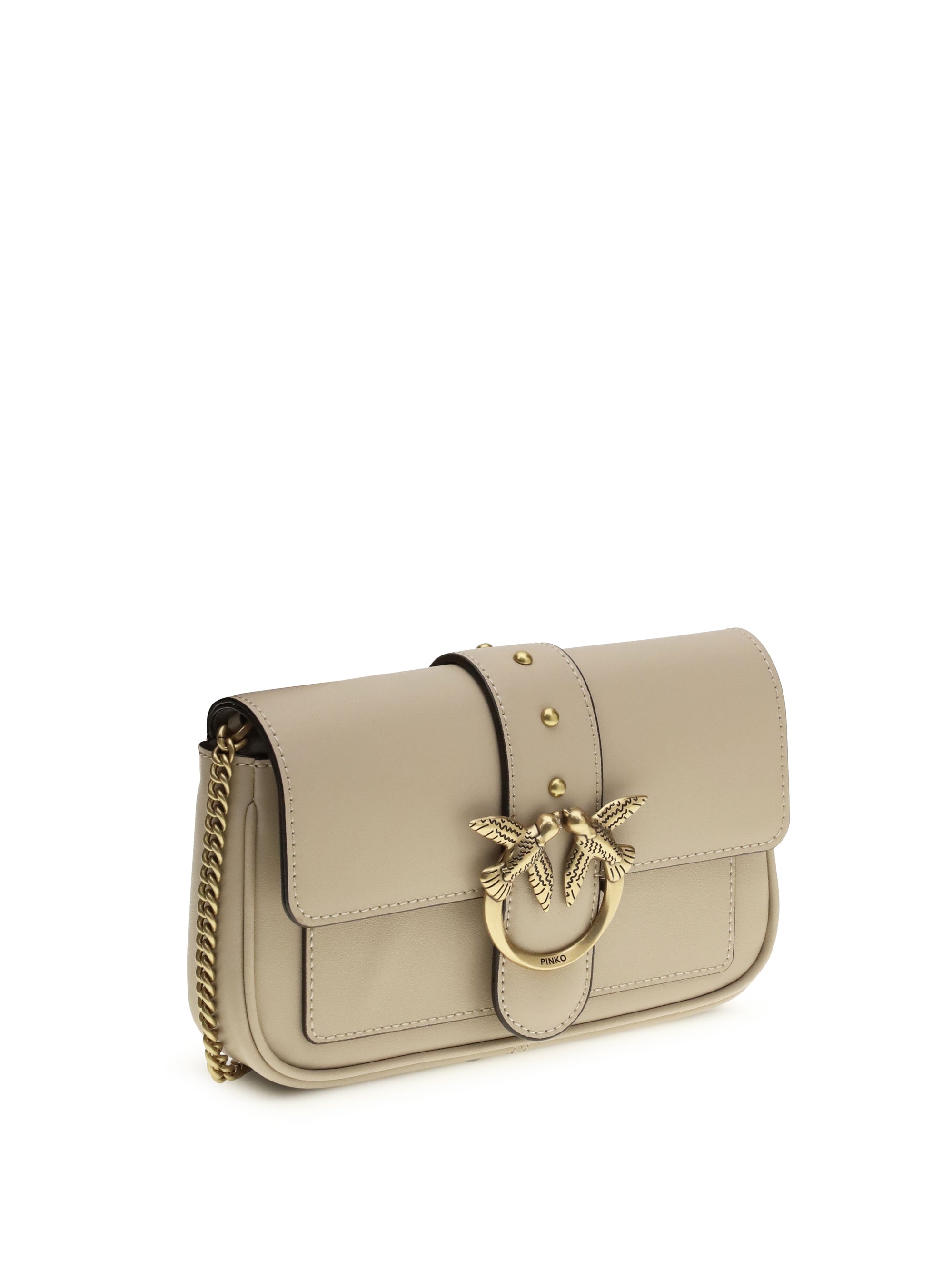 PINKO OS love one shoulder bag