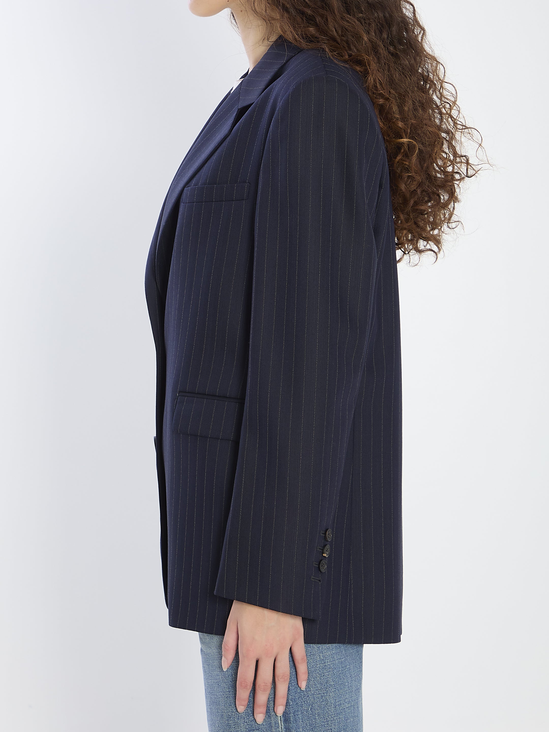 GOLDEN GOOSE 40 pinstripe blazer