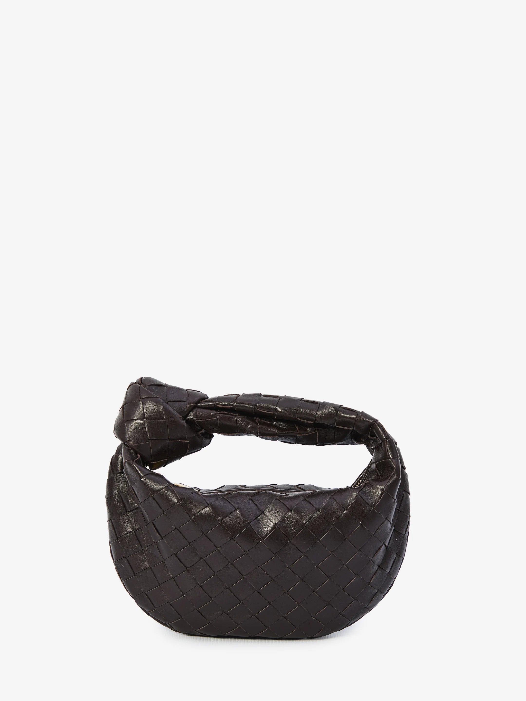 BOTTEGA VENETA OS brown mini jodie bag