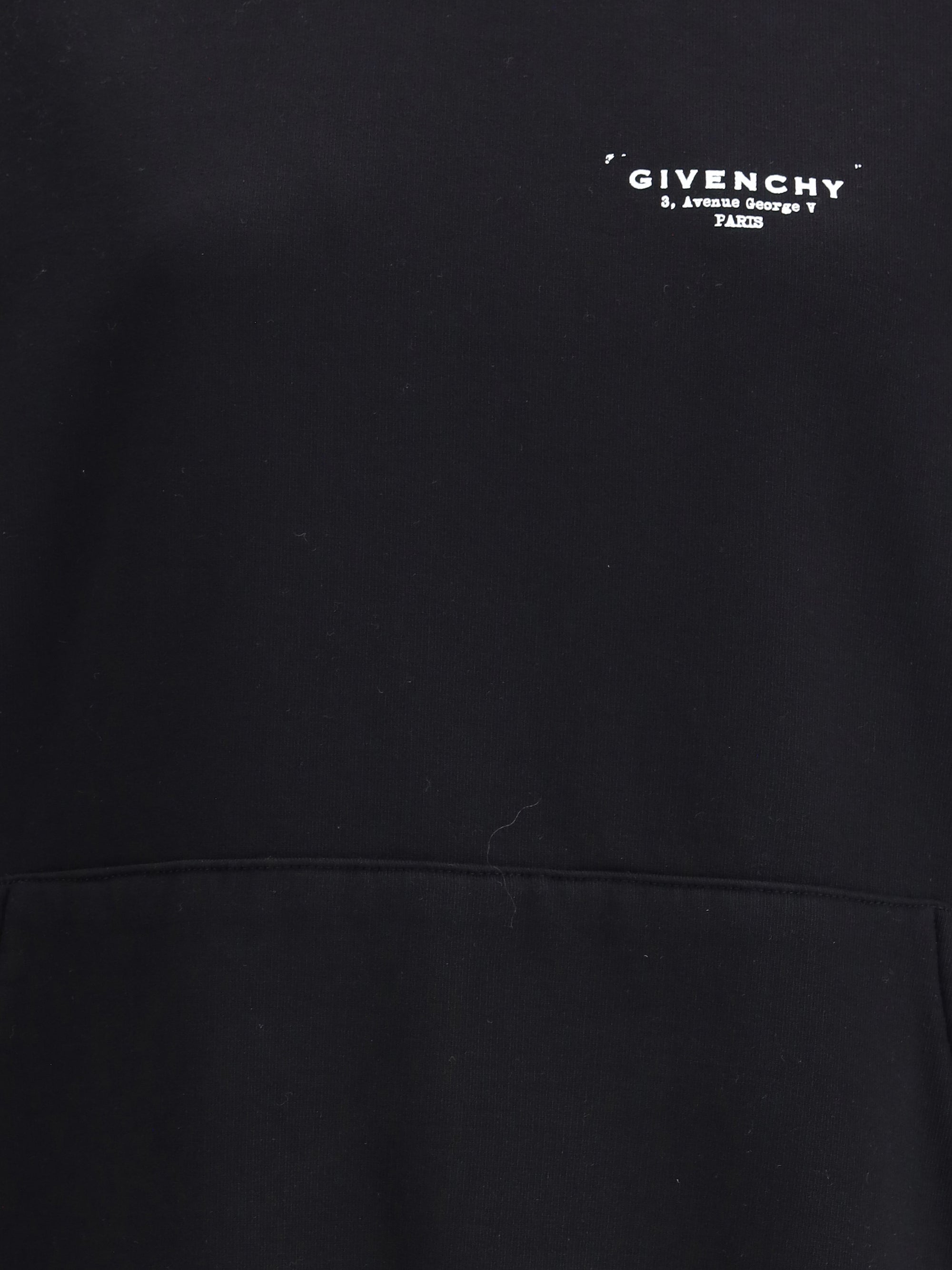 GIVENCHY L black hoodie in cotton