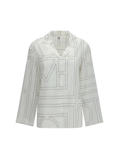 pj monogram cotton shirt