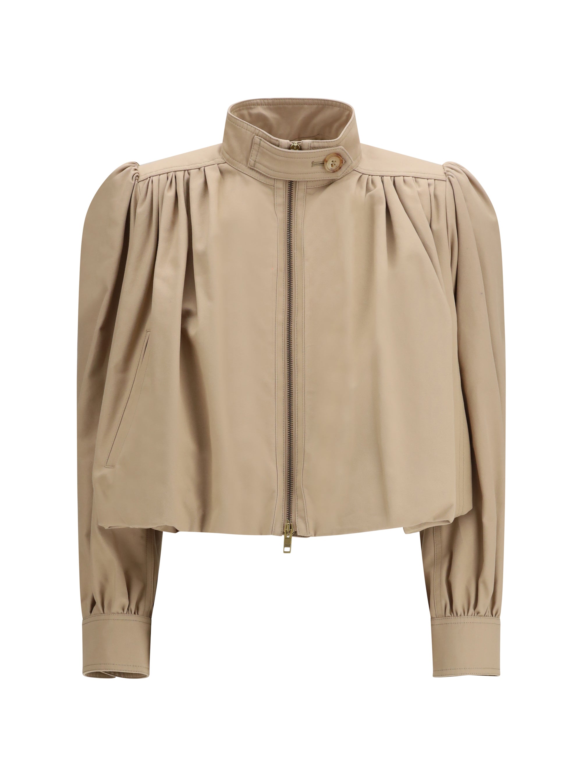 CHLOÉ 40 boule gathered jacket