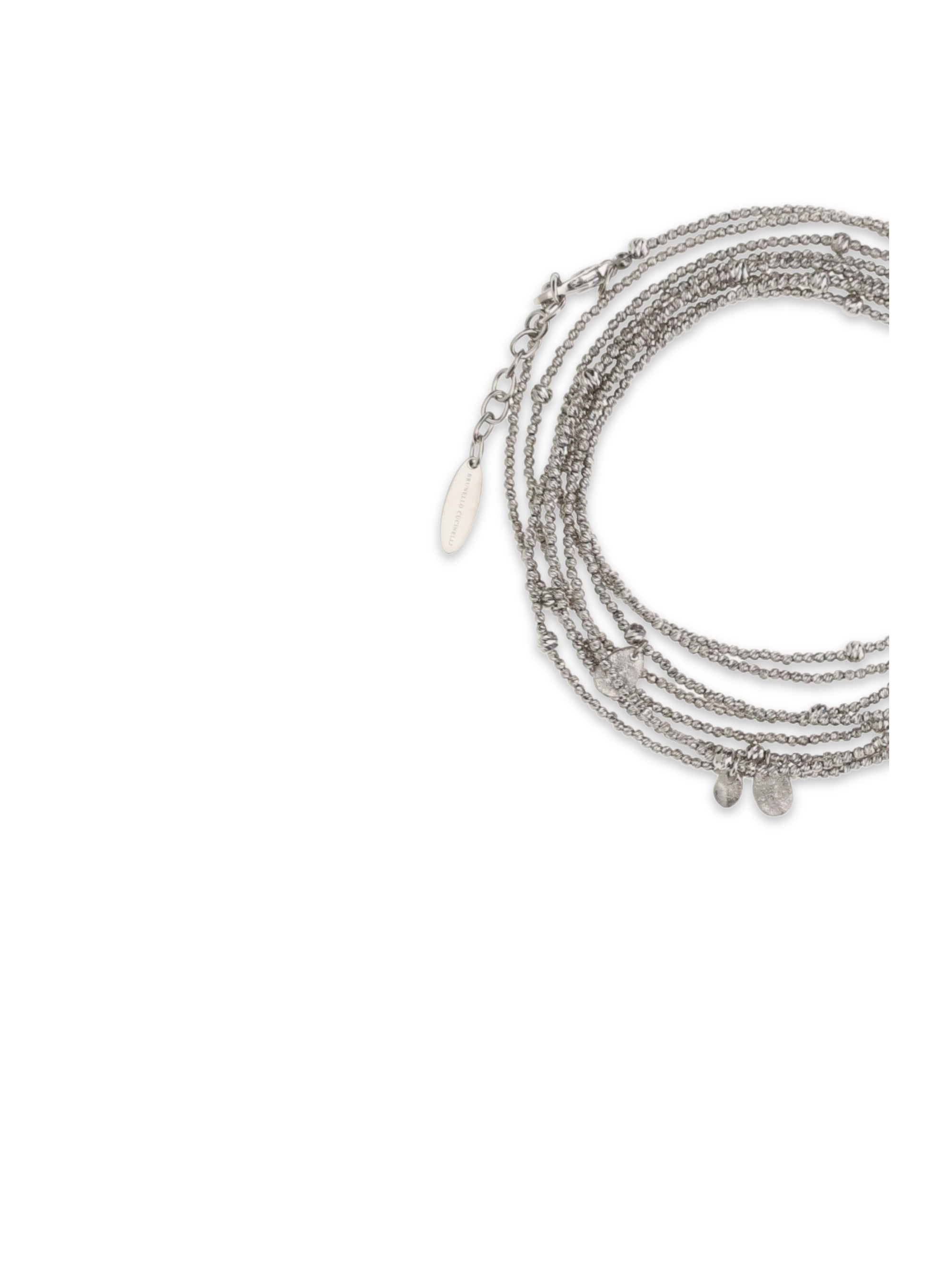BRUNELLO CUCINELLI OS silver bracelet
