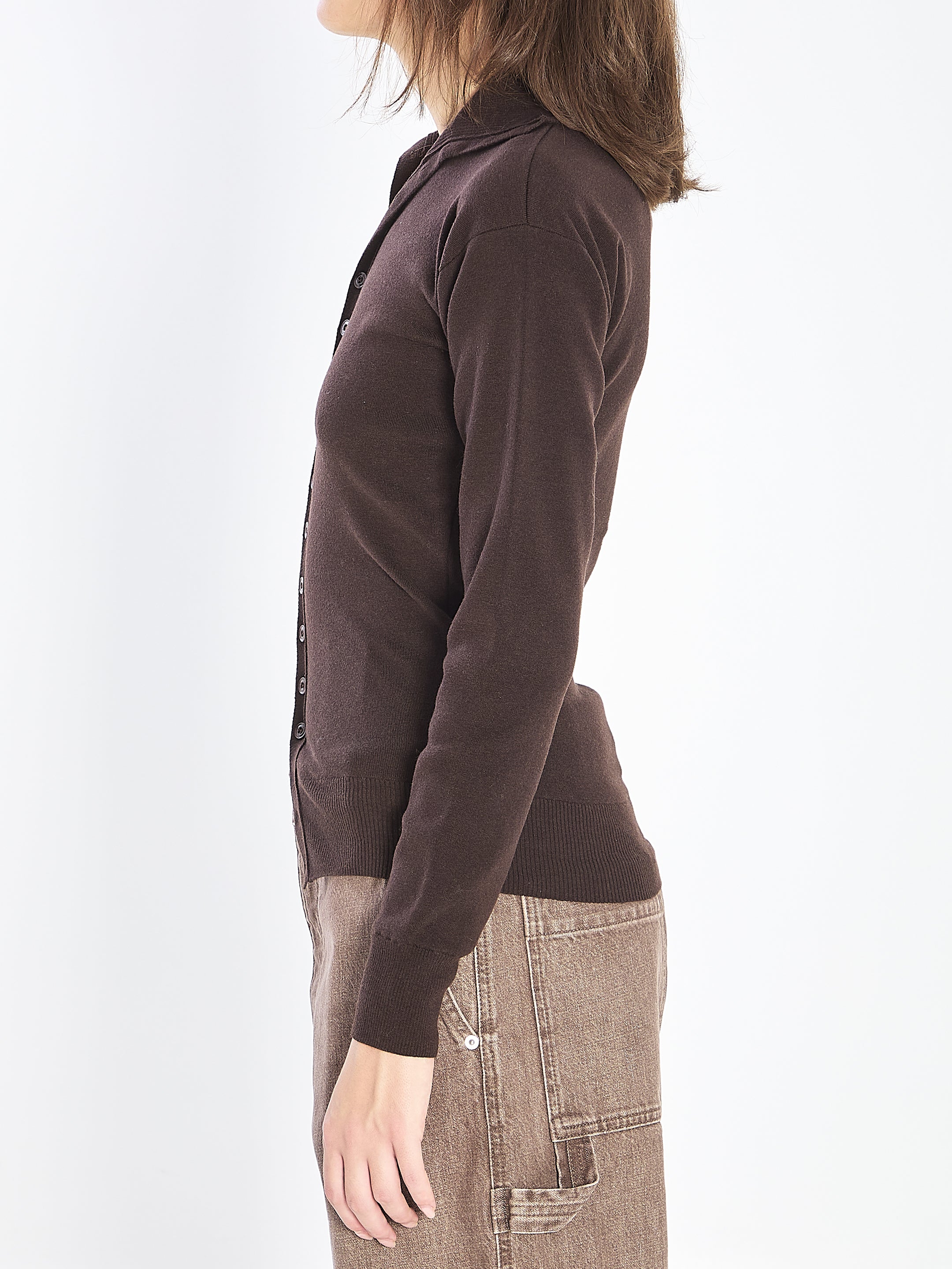 LEMAIRE M buttoned fitted cardigan