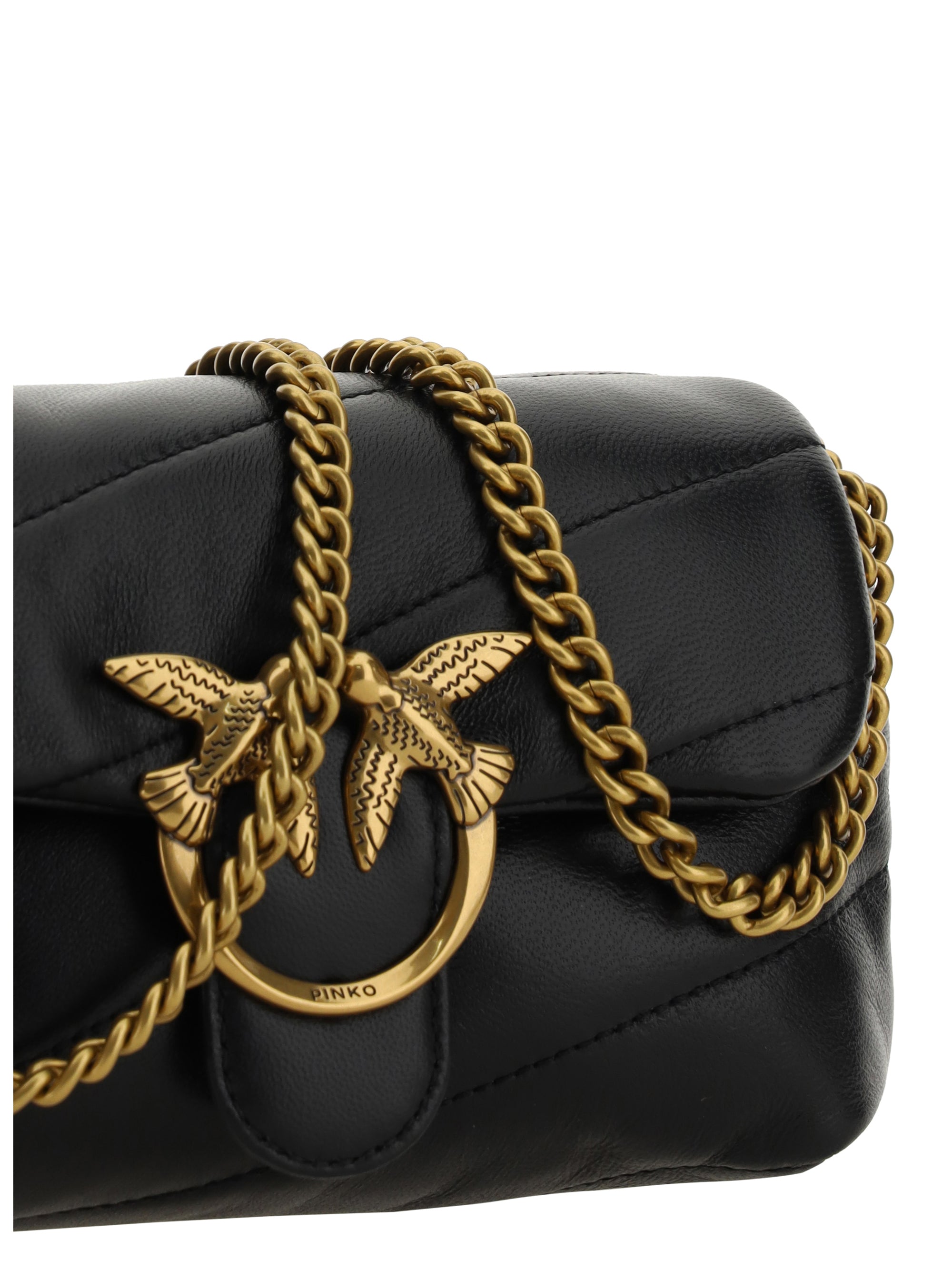 PINKO OS love baby shoulder bag