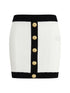 BALMAIN 34 knit mini skirt