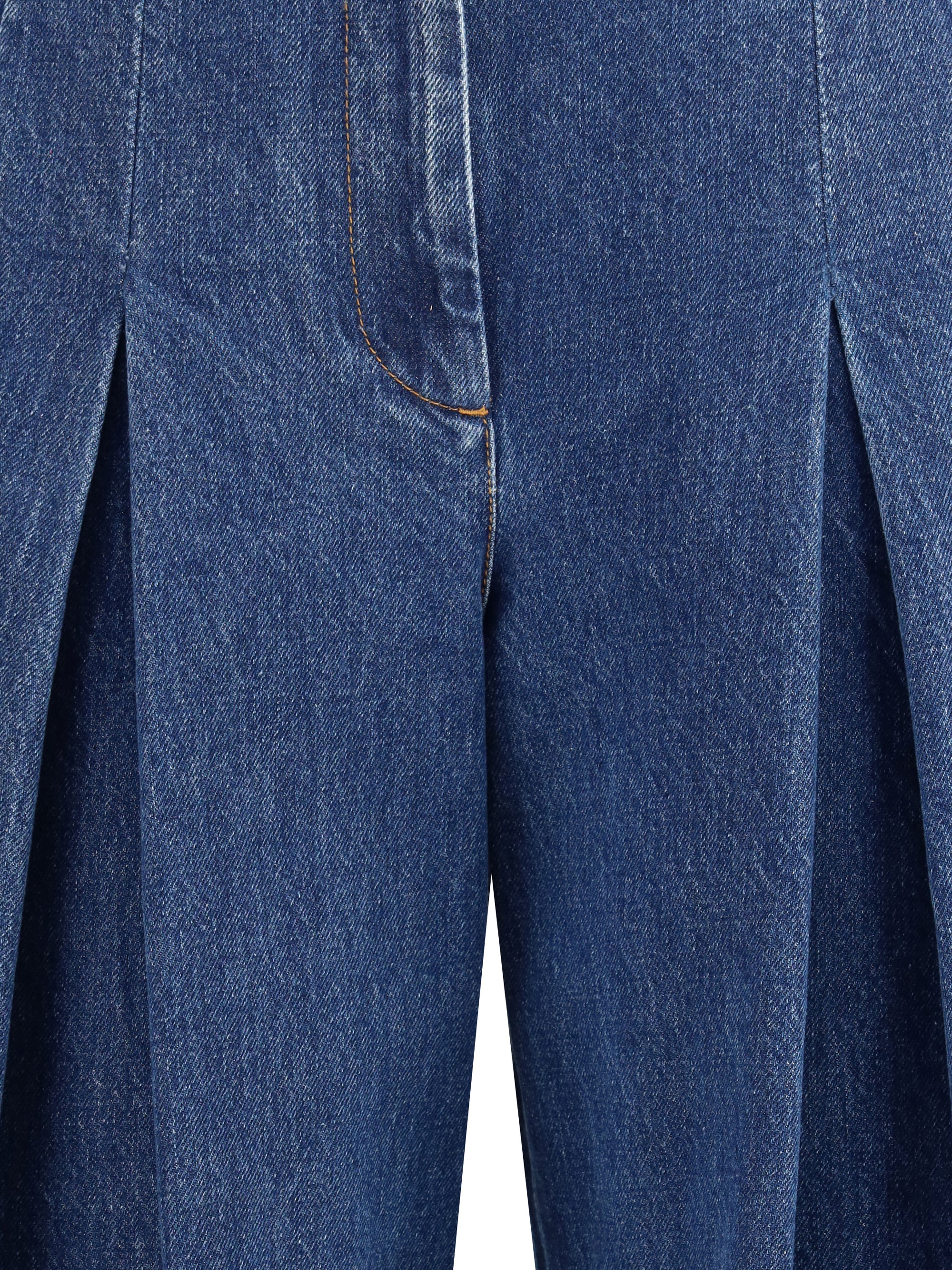 DOLCE & GABBANA 40 straight jeans with pinces