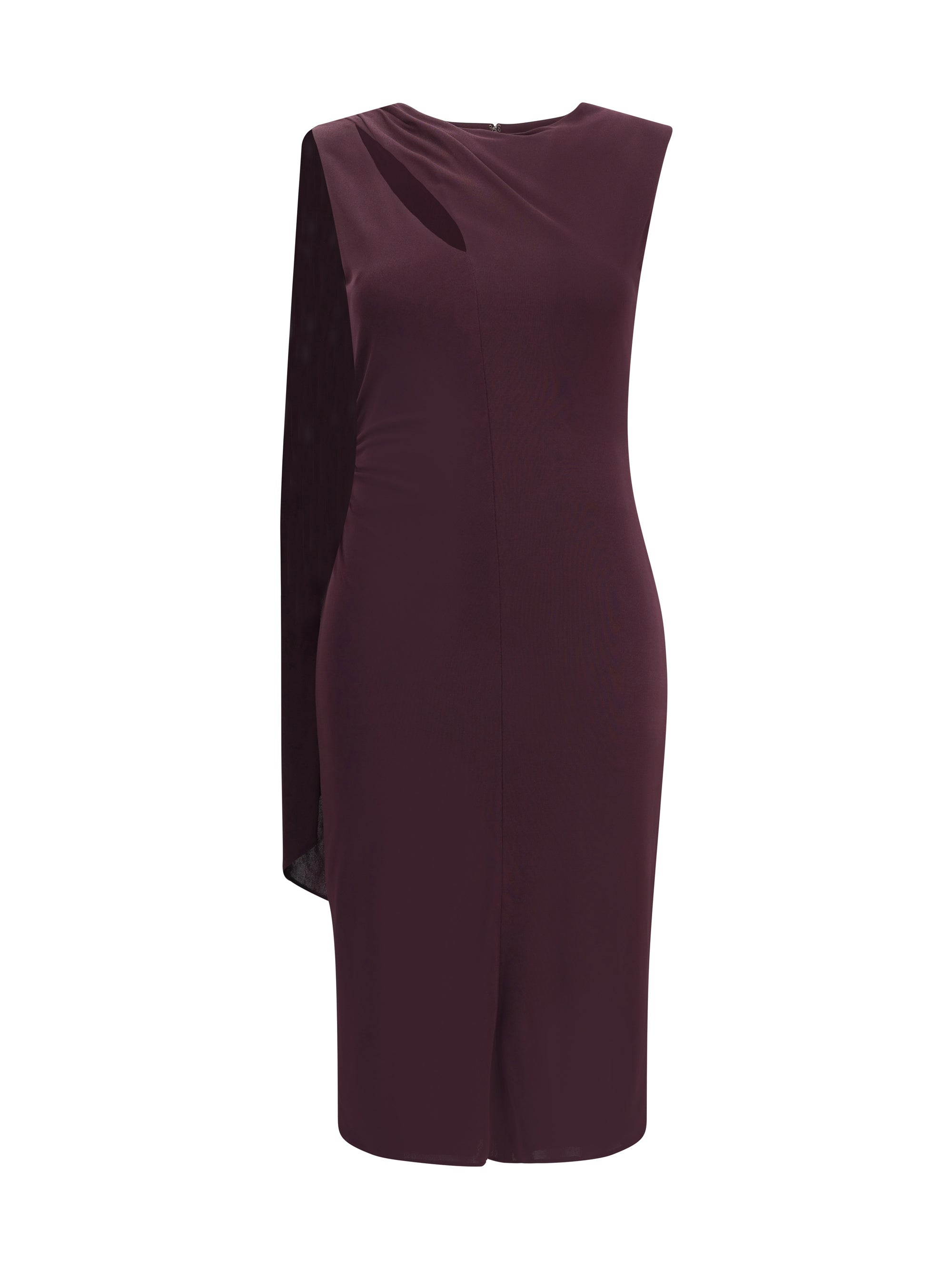 TOM FORD 40 jersey midi dress with scarf